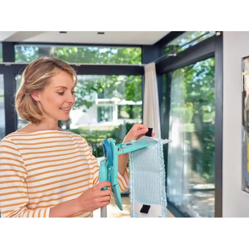 Náhradná mopová handrička Leifheit Clean Twist M Ergo modrá