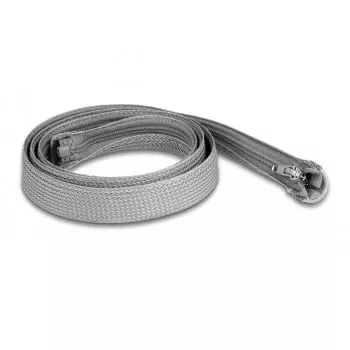 Opletená hadica DeLOCK 20824 1 m x 20 mm sivá