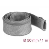 Opletená hadica DeLOCK 20826 1 m x 50 mm sivá