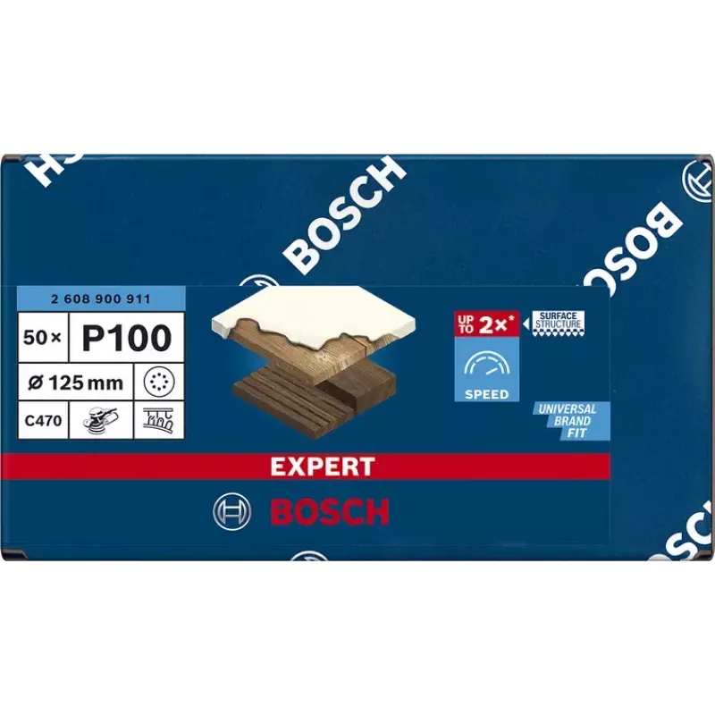 Brúsne kotúče Bosch Expert C470 50 kusov