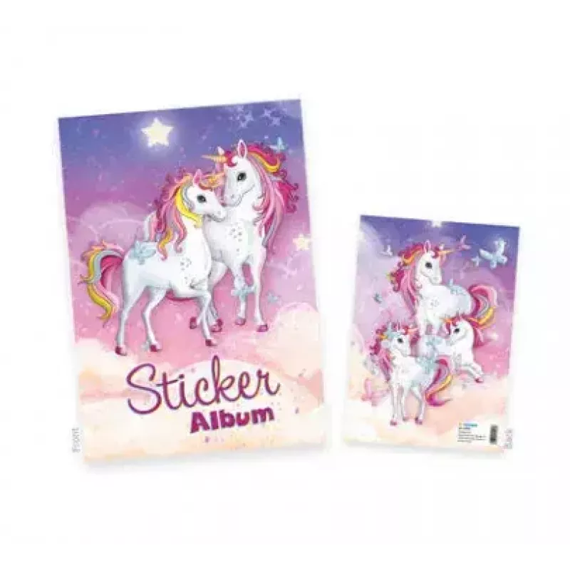 HERMA Unicorn Best Friends album na nálepky, A5, 16 strán