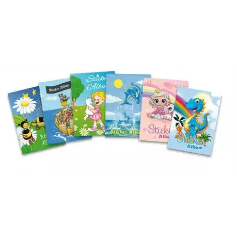 HERMA Unicorn Best Friends album na nálepky, A5, 16 strán