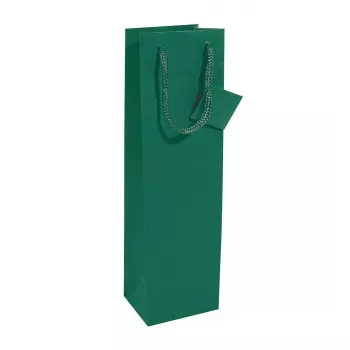 Darčeková taška Sigel GT502 zelená 100mm x 80mm x 350mm