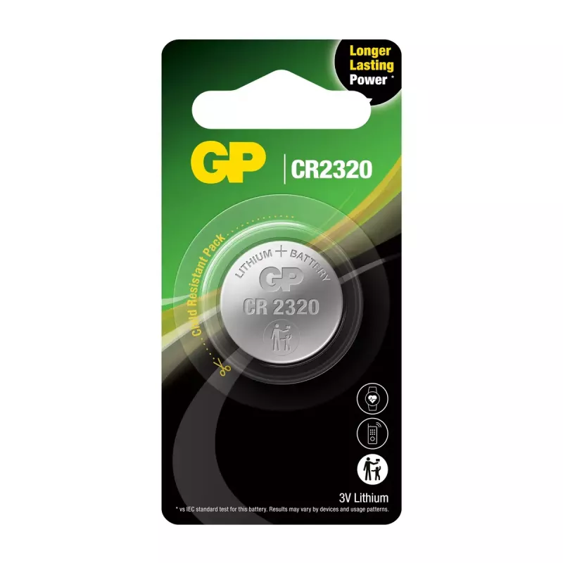 Jednorazová batéria GP Batteries 103237 CR2320 lítium-mangánoxidová