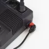 ACT napájací kábel C14 – C13 IEC Lock (zahnutý) čierny 1 m, PC2044