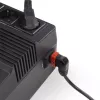 ACT napájací kábel C14 – C13 IEC Lock (zahnutý) čierny 1 m, PC2041