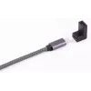 Kábelový gender changer ShiverPeaks BS13-40004 USB-C na USB-C sivý