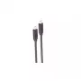 USB kábel ShiverPeaks BS13-63155 USB4 Gen 3x2 1,5 m USB C čierny