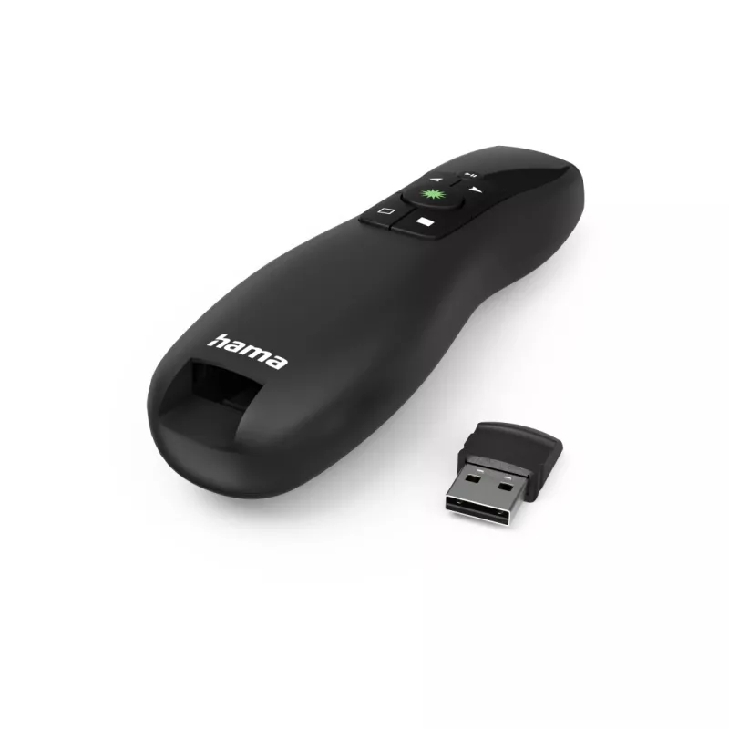 Hama 00139918 laserové ukazovadlo 550 nm 20 m čierna