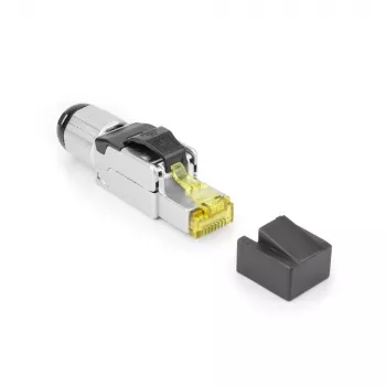 ACT konektor RJ45 CAT6A tienený na montáž v teréne, bez náradia, 4PPoE 100W