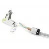 ACT konektor RJ45 CAT6A tienený na montáž v teréne, bez náradia, 4PPoE 100W