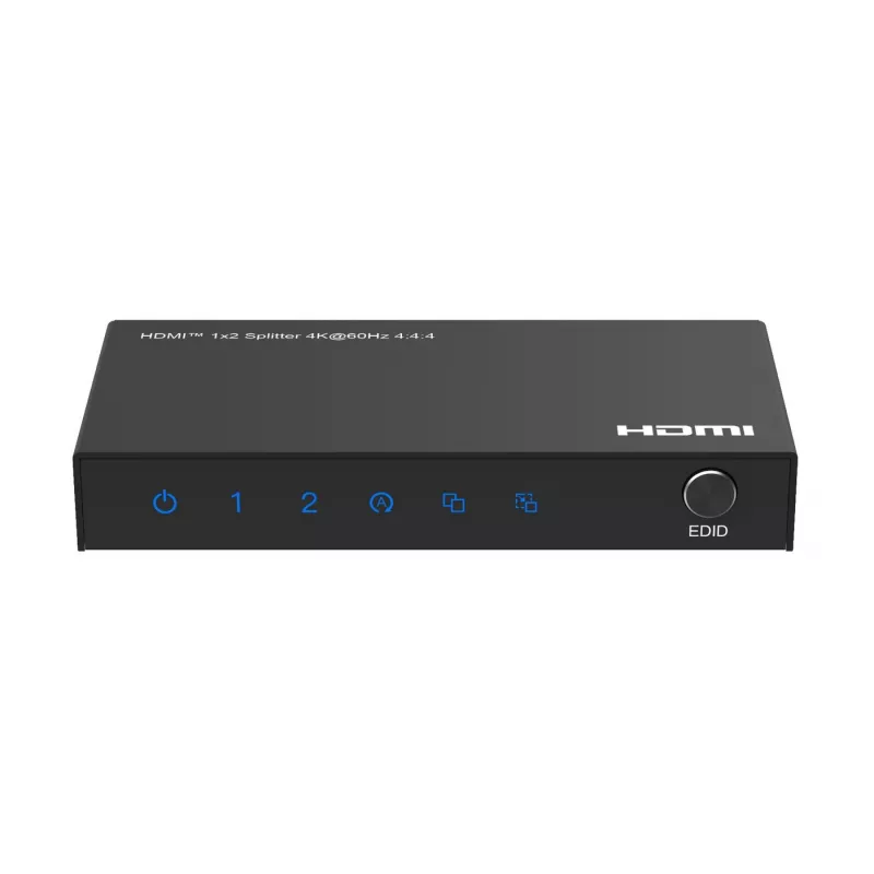HDMI splitter Microconnect MC-HDMISPLITTER0102-4K 4K rozlíšenie čierna