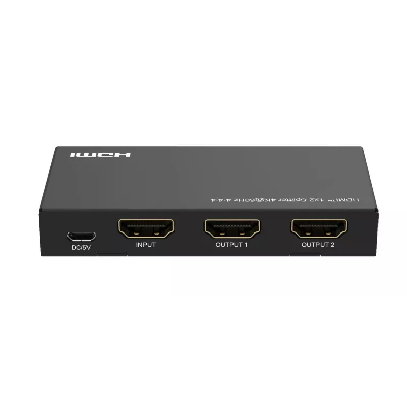 HDMI splitter Microconnect MC-HDMISPLITTER0102-4K 4K rozlíšenie čierna