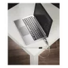 Hama USB káblový zámok strieborný, transparentný 1,8 m