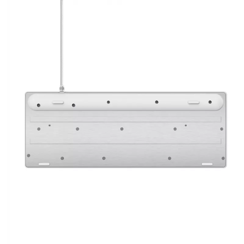 Trust GXT 833W Thado klávesnica herná USB QWERTZ nemecká biela