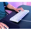Trust GXT 833W Thado klávesnica herná USB QWERTZ nemecká biela