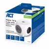 ACT AC2425 predlžovací kábel 1,5 m 3 AC zásuvky interiér biely