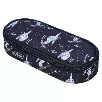 Herlitz Space Skater mäkké peračník polyester tmavomodrá biela