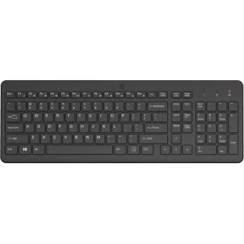 Bezdrôtová membránová klávesnica HP 220 – čierna, RF 2,4 GHz, prijímač USB-A, QWERTY, numerická klávesnica, batéria AAA