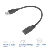USB adaptér ACT AC7460 konektor USB-A samec na 24-pinový konektor USB-C samica, 20 cm, 5 Gbit/s