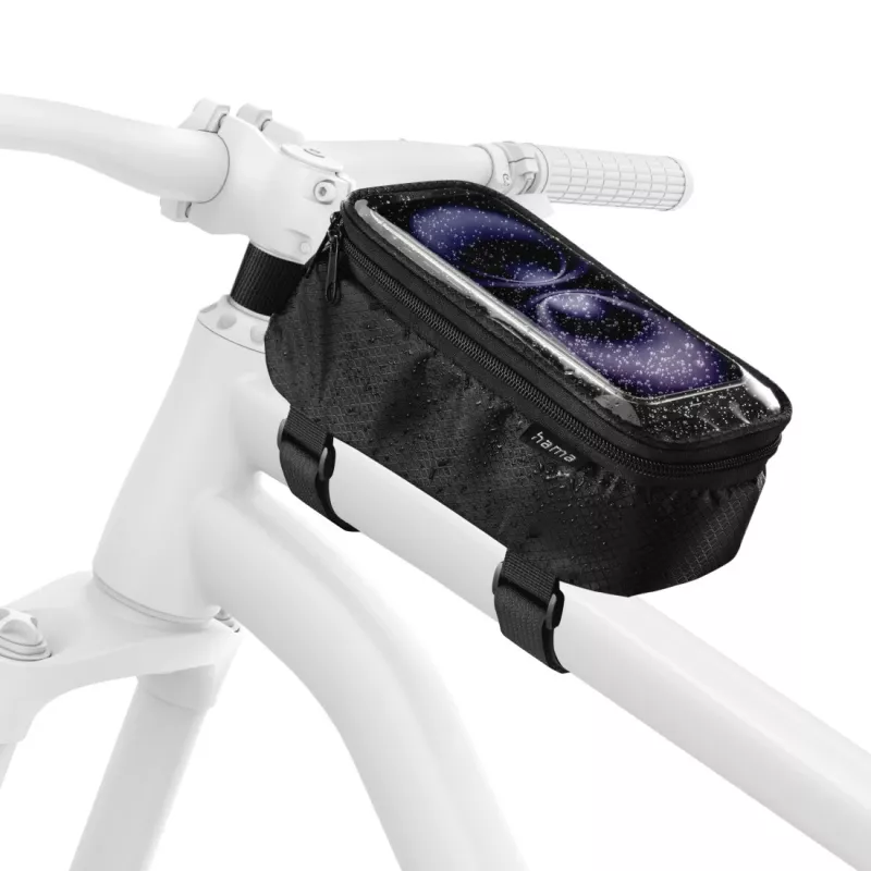 Hama 00121353 taška/košík na bicykel na rám 1,7 l polyester čierna