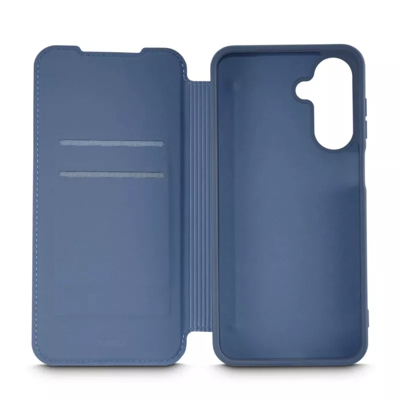 Folio kryt Hama Galaxy A17 modrý 2 priehradky na karty
