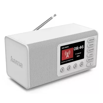 Osobné rádio Hama DR1001 DAB DAB+ FM digitálny tuner 5 W
