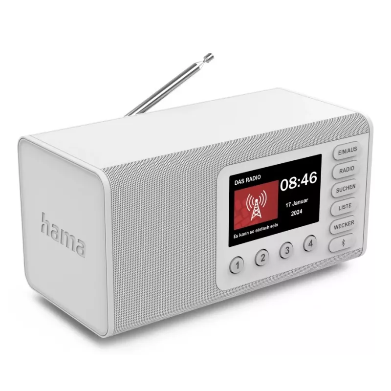 Osobné rádio Hama DR1001 DAB DAB+ FM digitálny tuner 5 W