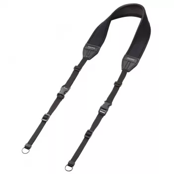 Popruh Hama 00027218 čierny nylon 45 mm šírka 1300 mm dĺžka