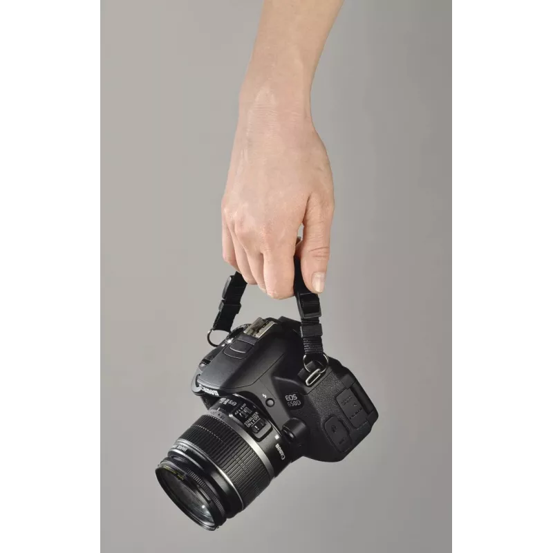 Popruh Hama 00027218 čierny nylon 45 mm šírka 1300 mm dĺžka