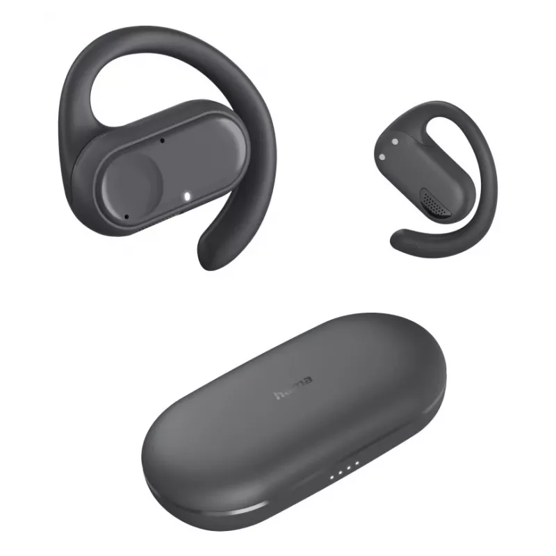 Hama Spirit Open headset True Wireless Stereo (TWS) In-Ear hovory/hudba Bluetooth čierna