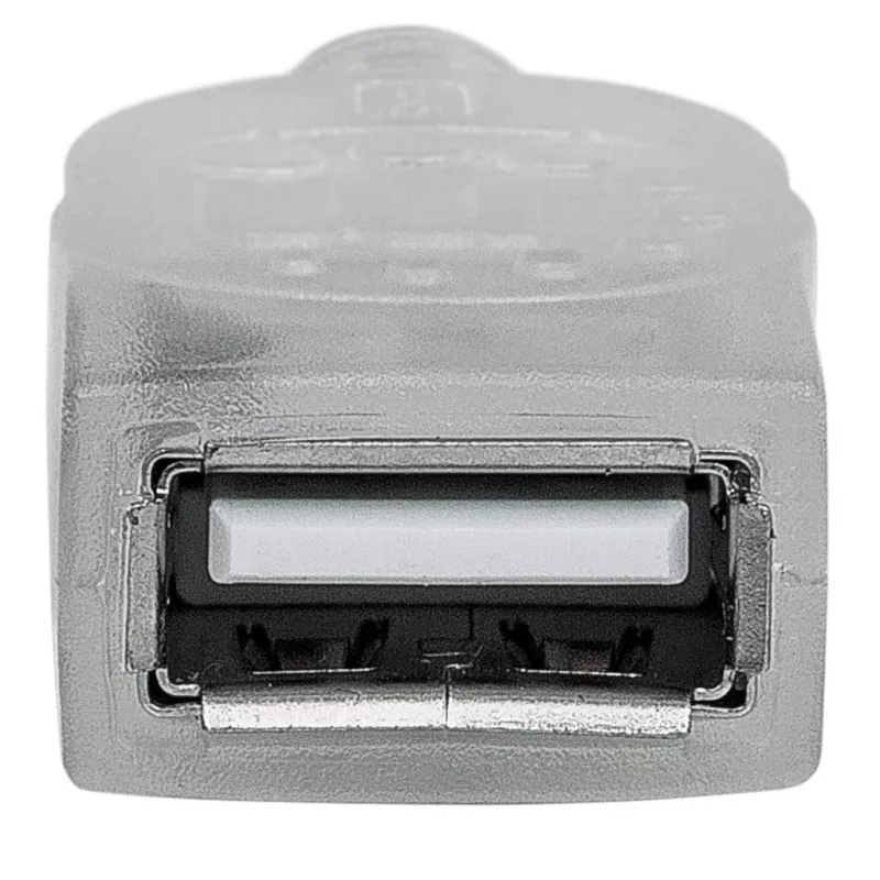 Manhattan 336314 predlžovací kábel USB 2.0, USB-A samec na USB-A samica, 1,8 m, priehľadný strieborný