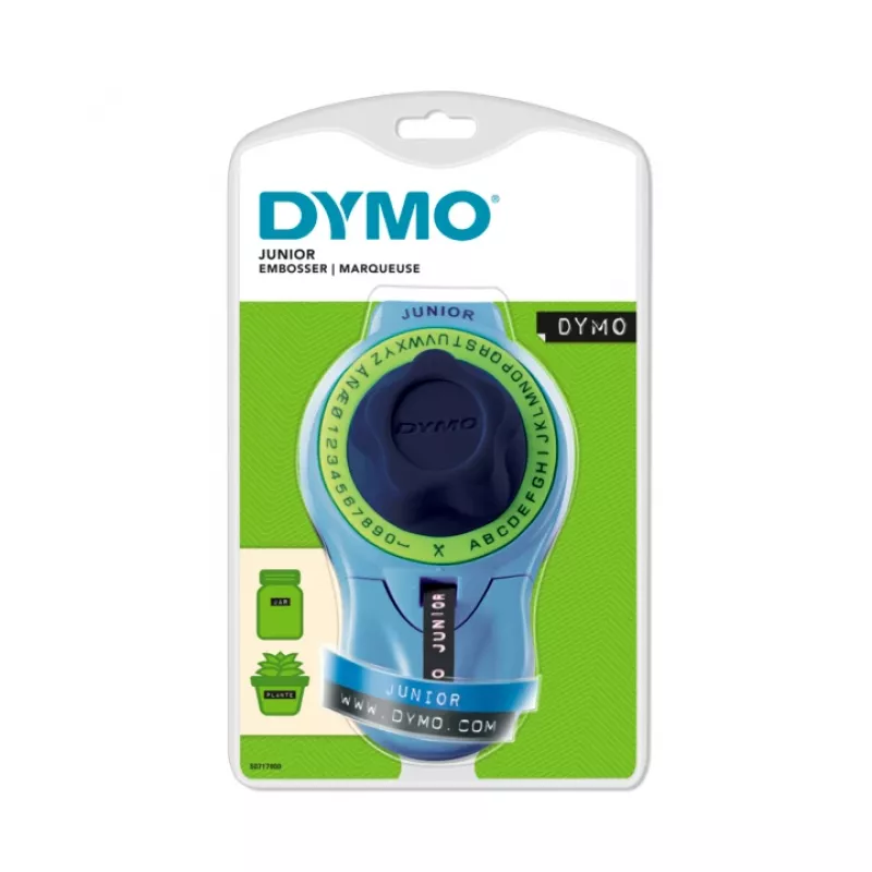 DYMO ® JUNIOR raziaci strojček, modrá, zelená