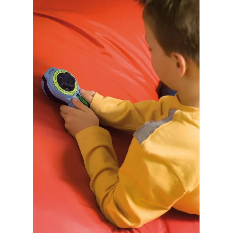 DYMO ® JUNIOR raziaci strojček, modrá, zelená