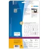 Etikety HERMA ZIP diskety A4 59x50 mm biely papier matný 375 ks