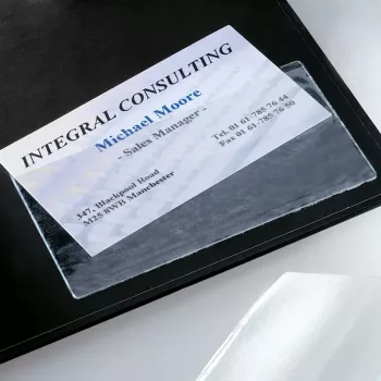 Puzdro na karty Sigel VZ115 transparentné