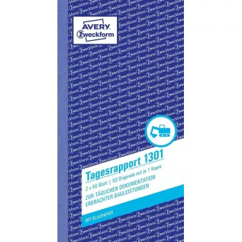 Účtovný formulár/kniha AVERY 1301 50 strán