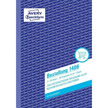 Účtovný formulár/kniha A5 Avery 1406