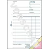 Účtovný formulár/zošit AVERY 1726 A5 40 strán