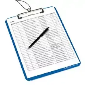 Klipová doska Herlitz 11226396 plast polystyrén modrá