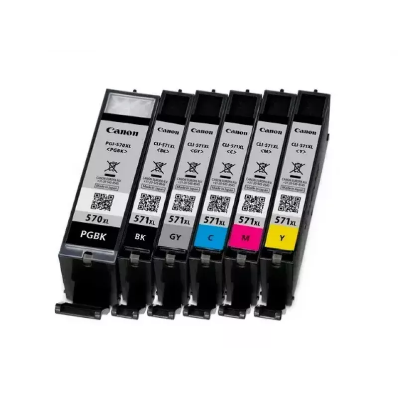 Canon CLI-571BK XL atramentová kazeta 1 ks originálna vysokokapacitná (XL) čierna