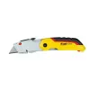 Rezací nôž Stanley 0-10-825 čierny metalický žltý 14 cm čepeľ