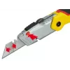 Rezací nôž Stanley 0-10-825 čierny metalický žltý 14 cm čepeľ