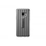 Samsung EF-RG960CSEGWW ochranný kryt so stojanom pre Galaxy S9, strieborný