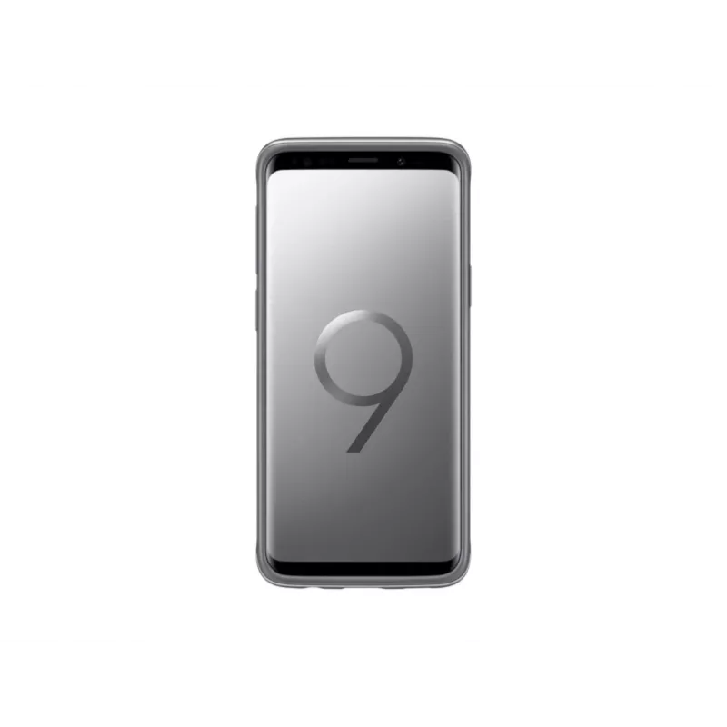 Samsung EF-RG960CSEGWW ochranný kryt so stojanom pre Galaxy S9, strieborný