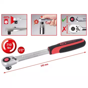 Prehadzovacia račňa KS Tools 920.1290