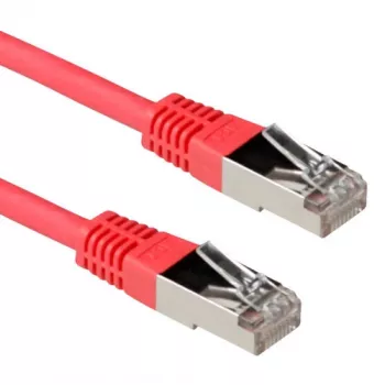 ACT IB5003 CAT6A S/FTP (PiMF) sieťový kábel, 3 m, červený