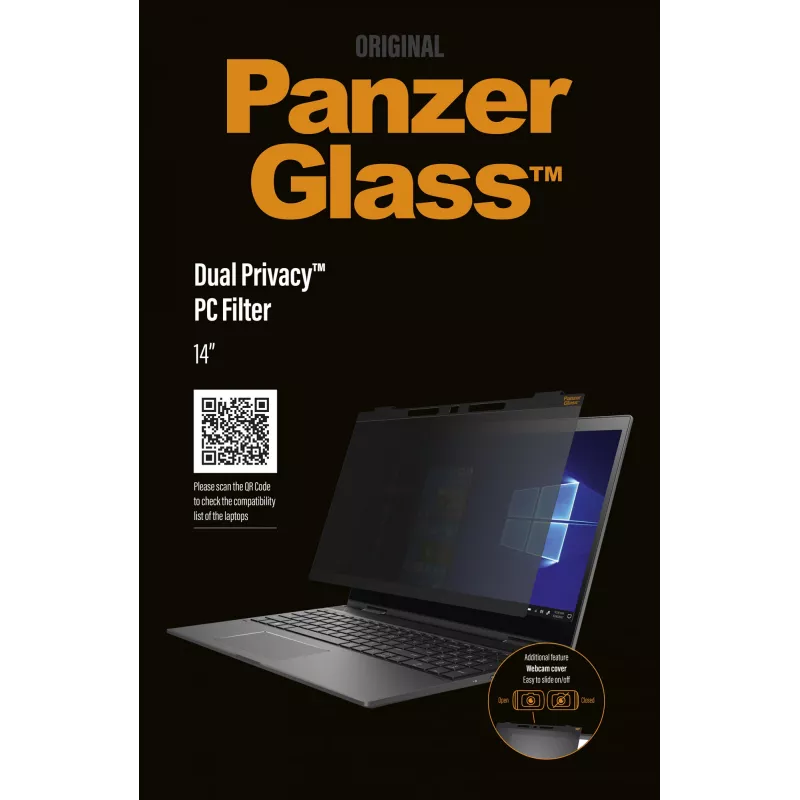 PanzerGlass ® Universal Laptops 13″ - Dual Privacy™| ochranné sklo displeja
