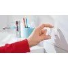 Háčik na uterák TESA 57072-00000 interiérový biely 3 kusy