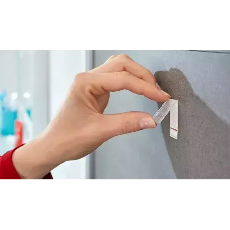 Vešiak na uteráky TESA 59782-00000 interiér biela 3 ks